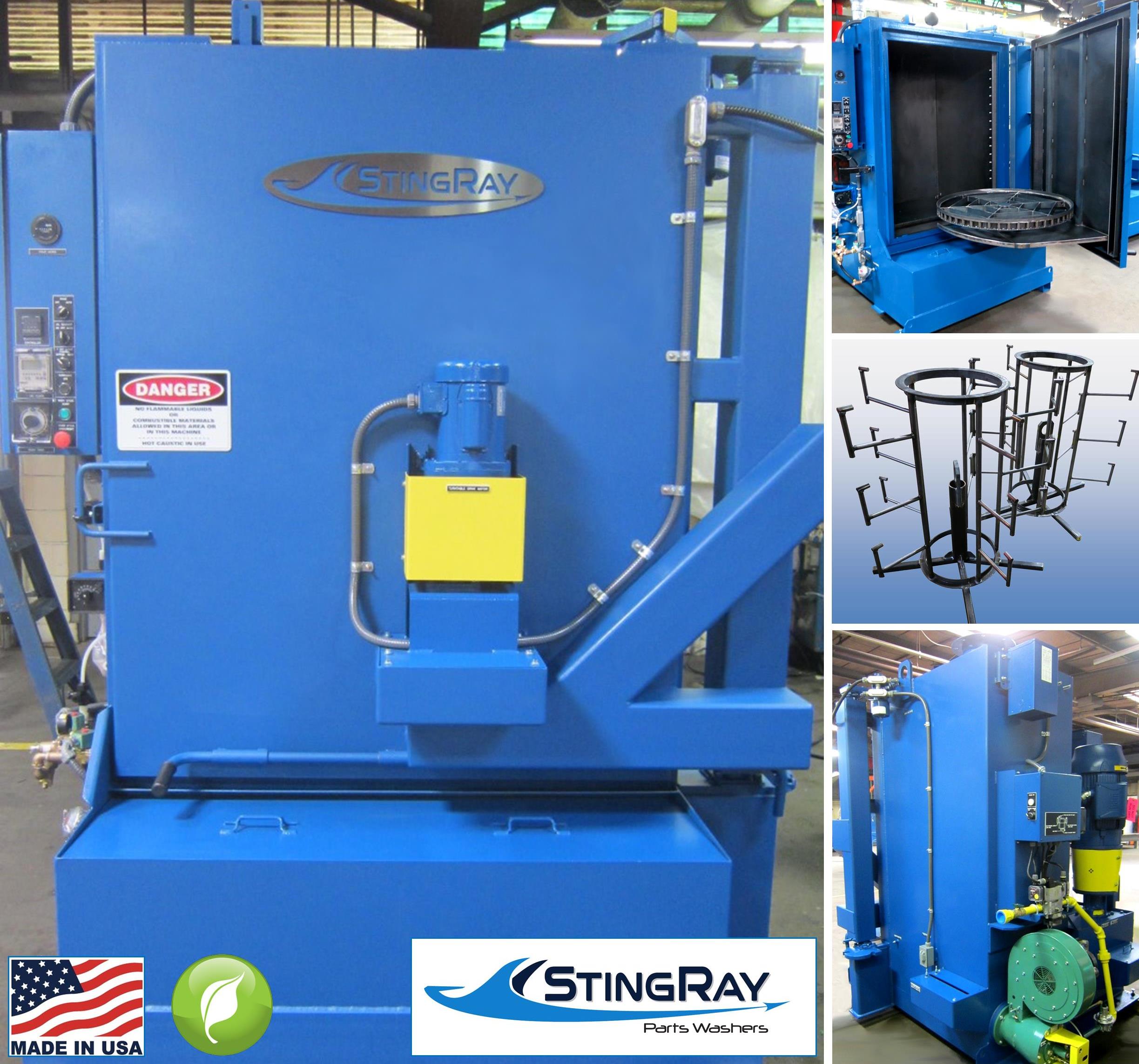 StingRay Rail Bearing Industrial Parts Washer
