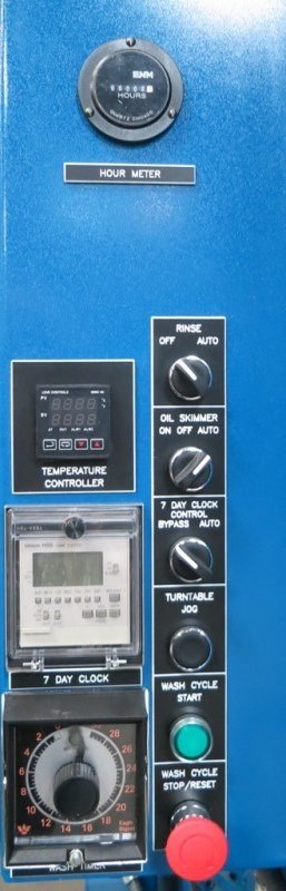 StingRay Parts Washer Operator Controls