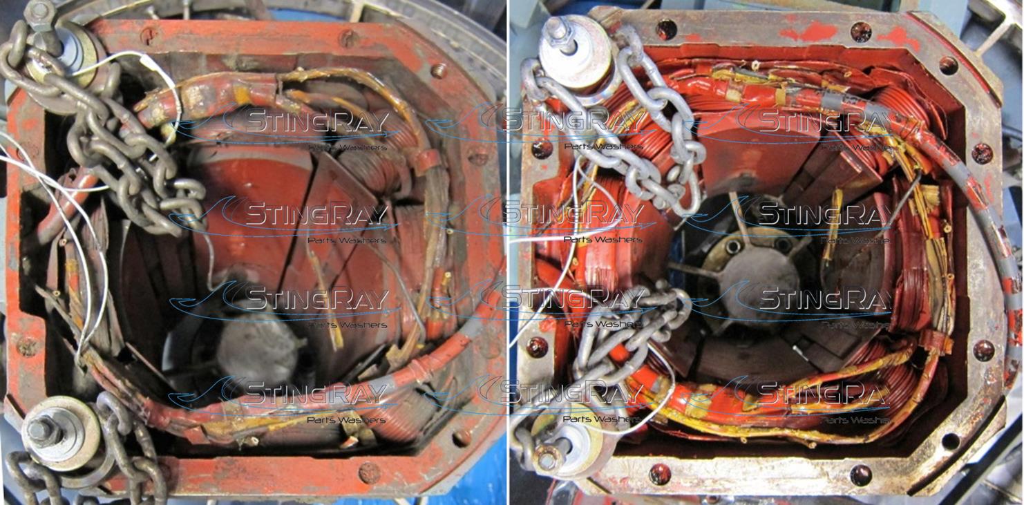 StingRay Electric Motor Cleaning Results