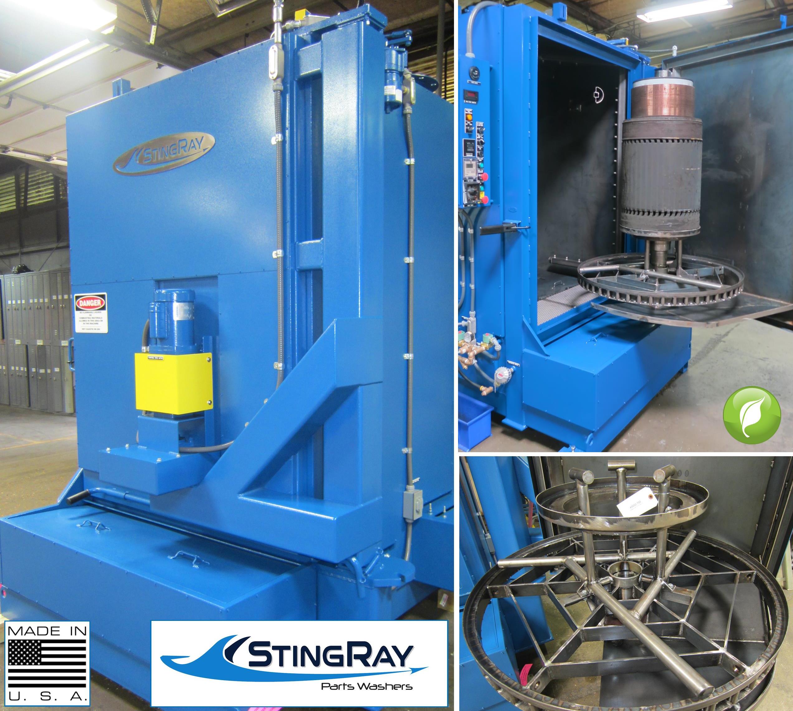 StingRay Industrial Parts Washer for Electric Motor Armatures