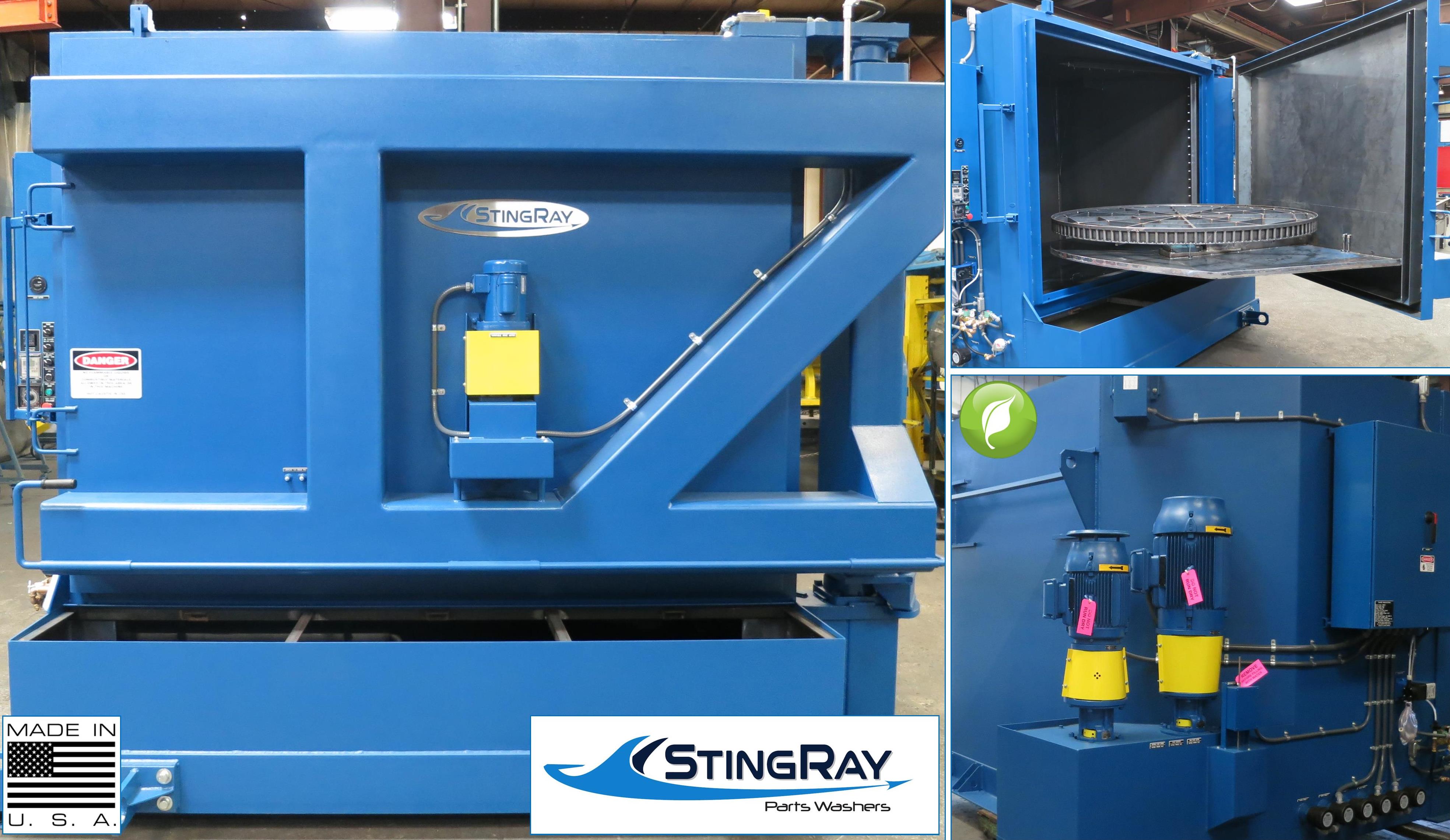 StingRay Industrial Parts Washer for Oil Well Drilling Equipment