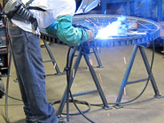 turntable welding