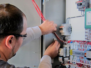 Jerry wiring electrical panel