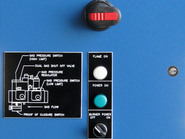 Gas Heat option electrical controls with detailed parts